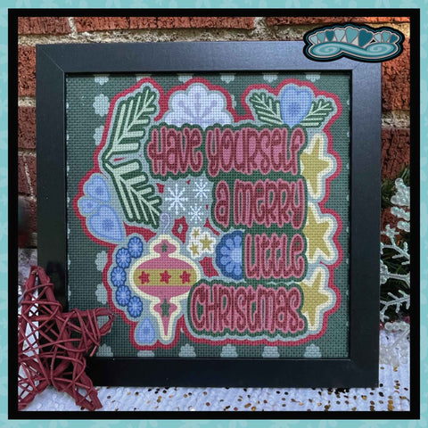 Have Yourself a Merry Little Christmas Framed Art Print