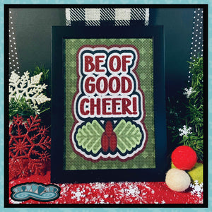 Be of Good Cheer Framed Art Print