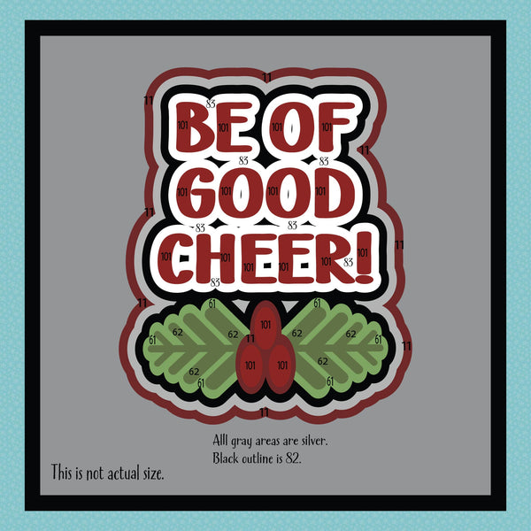 Be of Good Cheer Paint-by-Number Kit