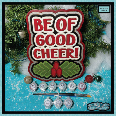 Be of Good Cheer Paint-by-Number Kit