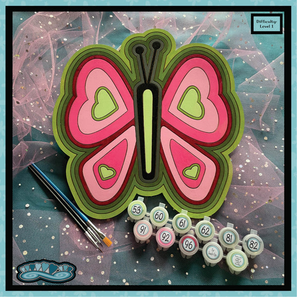 Flight of the Butterfly Paint-by-Number Kit