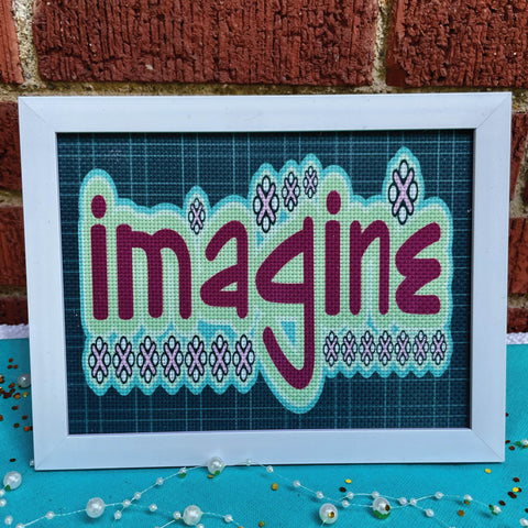 Imagine Framed Art Print