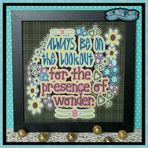 Presence of Wonder Framed Art Print