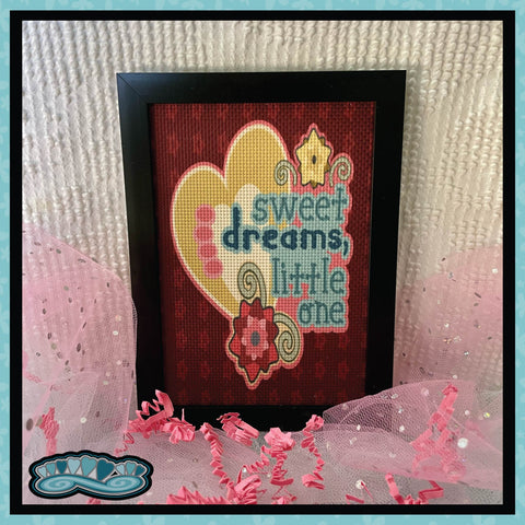 Sweet Dreams, Little One Framed Art Print