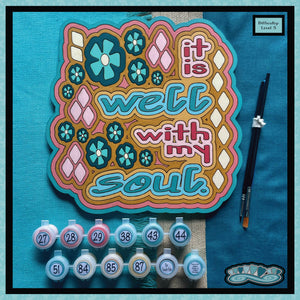 It Is Well with My Soul Paint-by-Number Kit