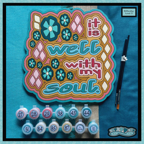 It Is Well with My Soul Paint-by-Number Kit